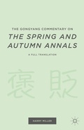 Cover: The Gongyang Commentary on The Spring and Autumn Annals - Palgrave MacMillan