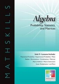 Enlarge image Cover: Probability, Statistics, and Matrices Interactive Whiteboard Resource - Saddleback Educational Publishing, Inc.