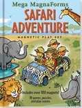 Cover: Safari Adventure Mega MagnaForms - Peter Pauper Press Inc,US