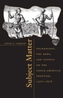 Cover: Subject Matter - Harvard University Press