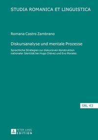 Abbildung von: Diskursanalyse und mentale Prozesse - Peter Lang Verlag