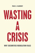Cover: Wasting a Crisis - University of Chicago Press