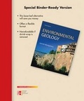 Cover: Loose Leaf Environmental Geology with Connect Access Card - McGraw-Hill Education