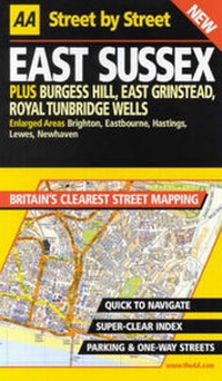 Abbildung von: AA Street by Street Sussex, East - Automobile Association