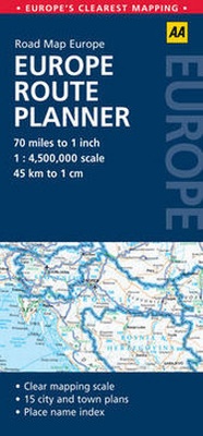 Enlarge image Cover: Europe Route Planner - Automobile Association