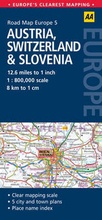 Cover: Austria, Switzerland and Slovenia - Automobile Association