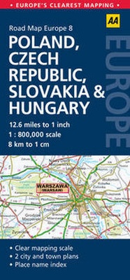 Abbildung von: Poland, Czech Republic, Slovakia and Hungary - Automobile Association