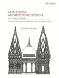 Cover: Late Temple Architecture of India, 15th to 19th Centuries - OUP India