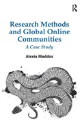 Cover: Research Methods and Global Online Communities - Routledge