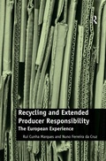 Cover: Recycling and Extended Producer Responsibility - Routledge