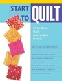 Cover: Start to Quilt - Creative Publishing International, US
