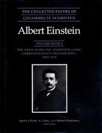 Abbildung von: The Collected Papers of Albert Einstein, Volume 5 - Princeton University Press