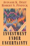 Cover: Investment under Uncertainty - Princeton University Press