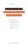 Cover: Unangebrachte Direktheit - Edition Solitude