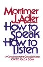 Cover: How to Speak, How to Listen - Simon & Schuster