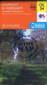 Abbildung von: Crawley & Horsham, Cranleigh & Billingshurst - Ordnance Survey