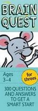 Cover: Brain Quest for Threes Q&A Cards - Workman Publishing