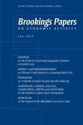 Cover: Brookings Papers on Economic Activity - Brookings Institution