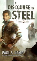 Cover: A Discourse in Steel - Del Rey Books