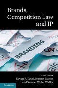 Cover: Brands, Competition Law and IP - Cambridge University Press