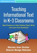 Cover: Teaching Informational Text in K-3 Classrooms - Guilford Press