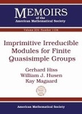 Cover: Imprimitive Irreducible Modules for Finite Quasisimple Groups - American Mathematical Society