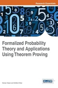 Cover: Formalized Probability Theory and Applications Using Theorem Proving - Idea Group,U.S.
