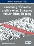 Cover: Maximizing Commerce and Marketing Strategies through Micro-Blogging - Idea Group,U.S.