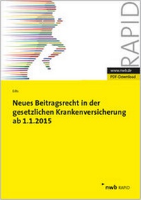 Abbildung von: Neues Beitragsrecht in der gesetzlichen Krankenversicherung ab 1.1.2015 - NWB