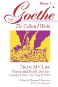 Cover: Goethe, Volume 5 - Princeton University Press