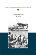 Cover: Mitteilungen des Verbandes bayerischer Geschichtsvereine 26 (2014) - Verlag PH.C.W. SCHMIDT bei Rudolph Druck