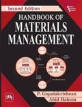 Cover: Handbook of Materials Management - PHI Learning