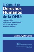 Cover: El Comite de Derechos Humanos de la Onu - Fundacion Editorial Juridica Venezolana