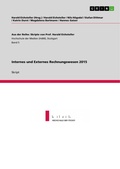 Cover: Internes und Externes Rechnungswesen 2015 - GRIN Verlag