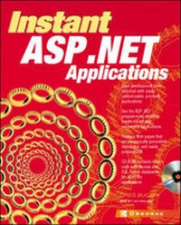 Enlarge image Cover: Instant ASP.NET Applications(with CD) - McGraw-Hill Professional