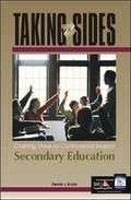 Cover: Taking Sides: Clashing Views on Controversial Issues in Secondary Education - McGraw-Hill Professional