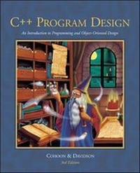 Enlarge image Cover: C++ Program Design: An Intro to Programming and Object-Oriented Design w/ CD-ROM - McGraw-Hill Professional
