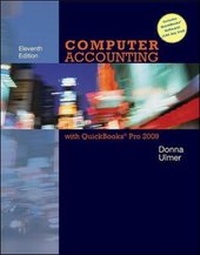 Abbildung von: Computer Accounting with QuickBooks Pro 2009 with Student Data Files & QuickBooks Trial Software - McGraw-Hill Professional