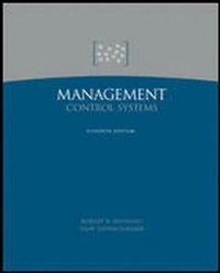 Enlarge image Cover: Management Control Systems - McGraw-Hill Professional