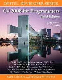 Enlarge image Cover: C# 2008 for Programmers - Prentice Hall