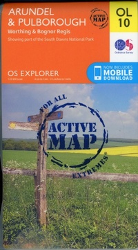 Abbildung von: Arundel & Pulborough, Worthing & Bognor Regis - Ordnance Survey