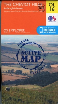 Abbildung von: The Cheviot Hills, Jedburgh & Wooler - Ordnance Survey