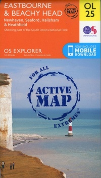 Abbildung von: Eastbourne & Beachy Head, Newhaven, Seaford, Hailsham & Heathfield - Ordnance Survey