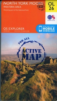 Abbildung von: North York Moors - Western Area - Ordnance Survey
