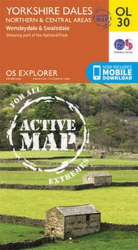 Abbildung von: Yorkshire Dales - Northern & Central Areas, Wensleydale & Swaledale - Ordnance Survey