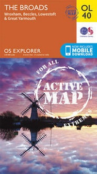 Abbildung von: The Boards, Wroxham, Beccles, Lowestoft & Great Yarmouth - Ordnance Survey