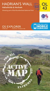 Abbildung von: Hadrian's Wall, Haltwhistle & Hexham - Ordnance Survey