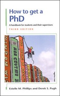 Cover: How to Get a PhD - Open University Press