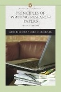 Cover: Principles of Writing Research Papers (Penguin Academics Series) - Pearson