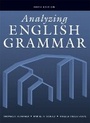 Cover: Analyzing English Grammar - Pearson